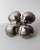 Silver Art Deco Silver-Plated Centerpiece with Shell Dishes and Pinecone Handle, 1930s, Set of 5 For Sale - Image 8 of 11