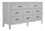 Bermuda Eight-Drawer Dresser - Light Gray For Sale