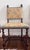 English Late 19th Century Pair (2) Carved Oak Lion Heads Twisted Legs Modern Upholstery English Jacobean Revival Side Chairs For Sale - Image 3 of 12