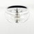 Mid-Century Space Age Glass Wave Flush Mount by Koch & Lowy for Peill & Putzler, Germany, 1970s For Sale - Image 4 of 10