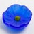 This stunning pate de verre frosted crystal flower paperweight or decorative sculpture is by Daum, France, and was hand-...