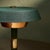 Rationalist Table Lamp in Green Lacquered Metal and Brass with Adjustable Shade, Italy For Sale - Image 4 of 7