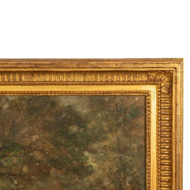 Antique American Impressionist Luminist Painting "River Ridge" Virginia by Lucien Whiting Powell, 1890 For Sale In Portland, OR - Image 6 of 15