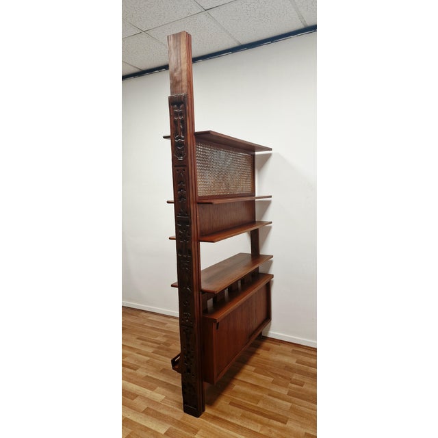 Entrance Divider in Teak, Italy, 1960s For Sale - Image 9 of 18