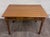 Traditional Antique Late 19th Century Oak Writing Table Work Table For Sale - Image 3 of 10