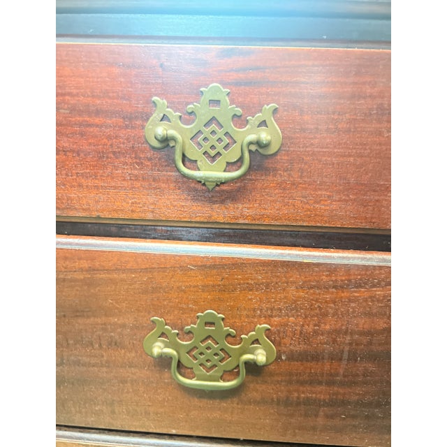 1940s Kling Furniture 3 Over 3 Dresser For Sale - Image 11 of 13