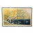 Vintage Japanese Four Panel Byobu Screen: Mandarin Ducks by Snowy Pond in Early Spring For Sale
