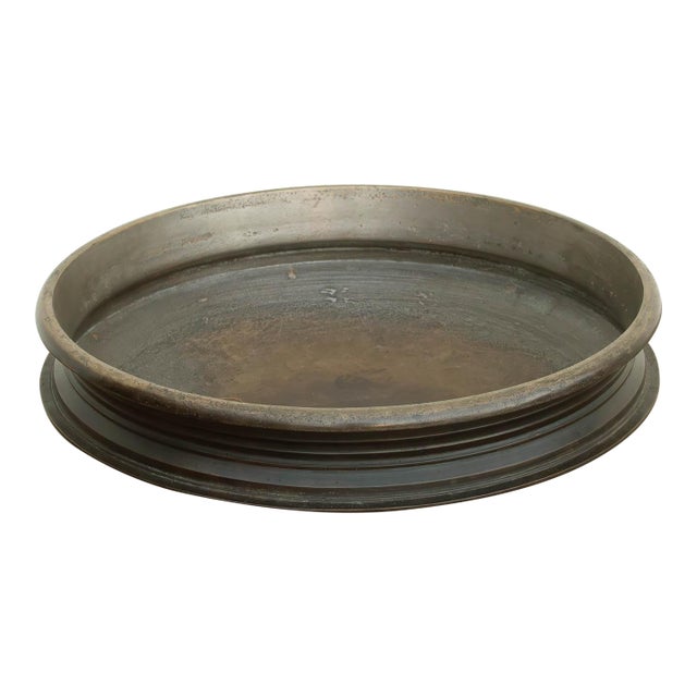 Antique Southern India Bronze Urli Vessel For Sale