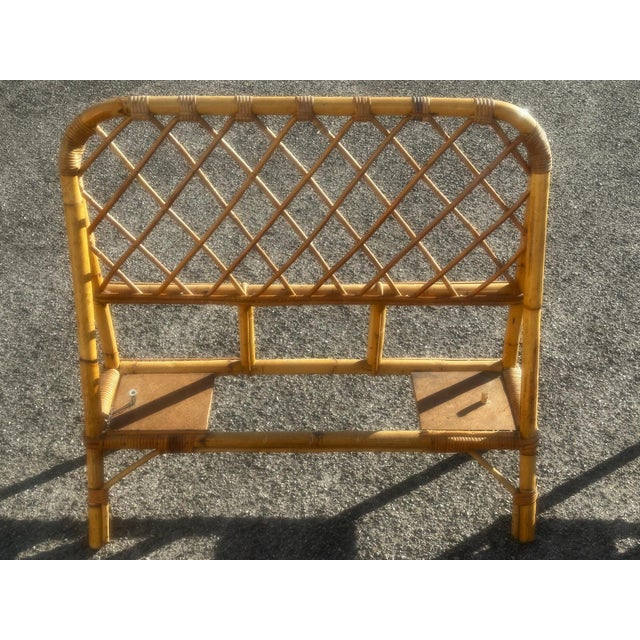 Vintage Single Rattan Beds, 1970s, Set of 2 For Sale - Image 17 of 18