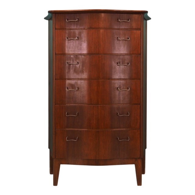 Danish Mahogany Chest of Drawers from ØM Mobelfabrik, 1960s For Sale