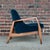 Custom Seal Style Lounge Chair. This chair is Vintage inspired a newly custom made in Ohio. The chairs frames are walnut,...
