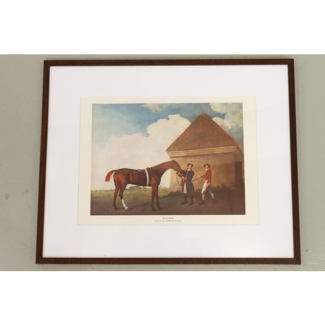 George Stubbs, Chestnut Horse Eclipse, Late 20th Century, Print, Framed For Sale - Image 14 of 14