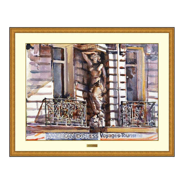 Mid 20th Century Pillar of Strength Painting, Shirl Goedike For Sale