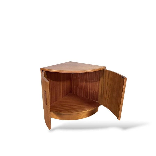 1970s Vintage Teak Corner Cabinet, 1970s For Sale - Image 5 of 6