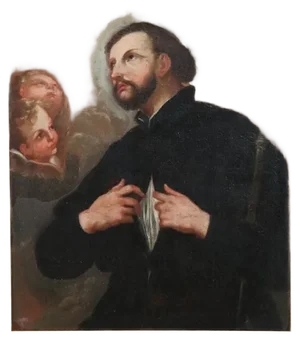 Saint Francesco Saverio, 1750, Oil on Canvas, Framed
