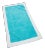 Capri Beach Towel in Turquoise For Sale