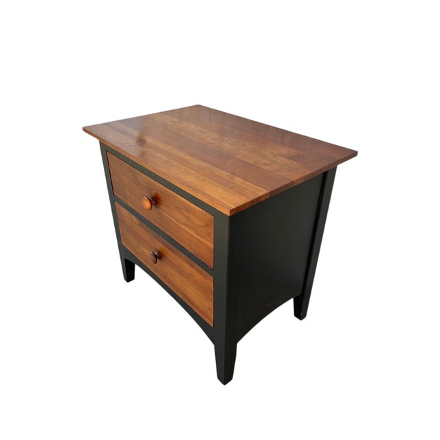 Beautiful Ethan Allen night stand. The top does have scratches, rub marks and ware. condition. Please see photos as they...