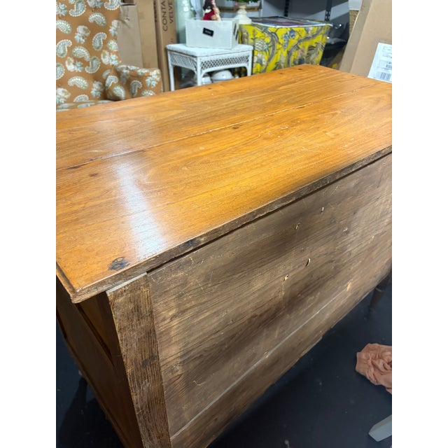 19th Century French Louis XVI Style Three Drawer Chest For Sale - Image 12 of 13