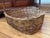 Early 19th Century Large Antique Heart-Shaped Bamboo Basket With Handle For Sale - Image 5 of 10