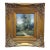 Late 20th Century Impressionist Figure in Red Forest Landscape Oil Painting on Canvas 18" For Sale
