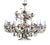 Large Hollywood Regency Calla Lily Chandelier with 12 Lights attributed to Hans Kögl, 1970s For Sale - Image 16 of 16