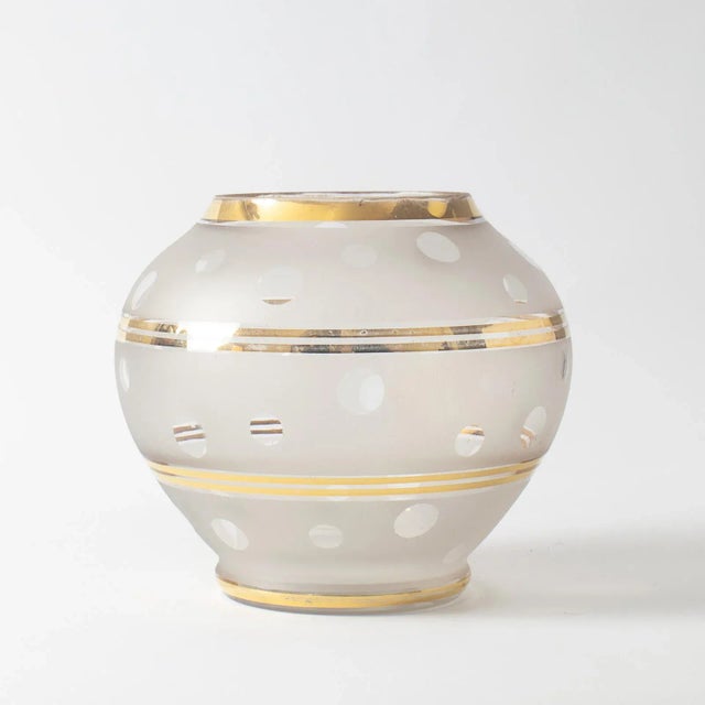 Model "Marie Louise" glass vase, made by De Rupel Boom in Belgium in 1930s. Attributed to Paul Heller. I have official...
