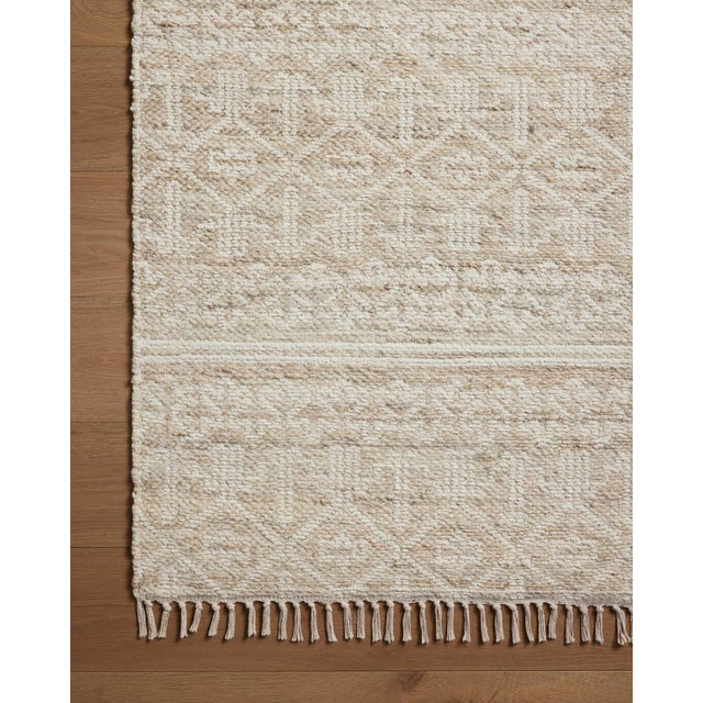 2020s Angela Rose x Loloi Rivers Sand / Ivory 7'-9" x 9'-9" Area Rug For Sale - Image 5 of 7