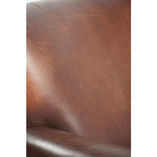 Club Chair in Sheepskin Leather For Sale - Image 17 of 18
