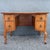 Antique Queen Anne Style Birds Eye Maple Vanity Low Desk For Sale - Image 9 of 10