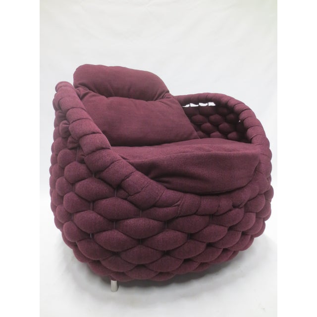 Textile Kenneth Cobonpue Rapunzel Easy Armchair For Sale - Image 7 of 9