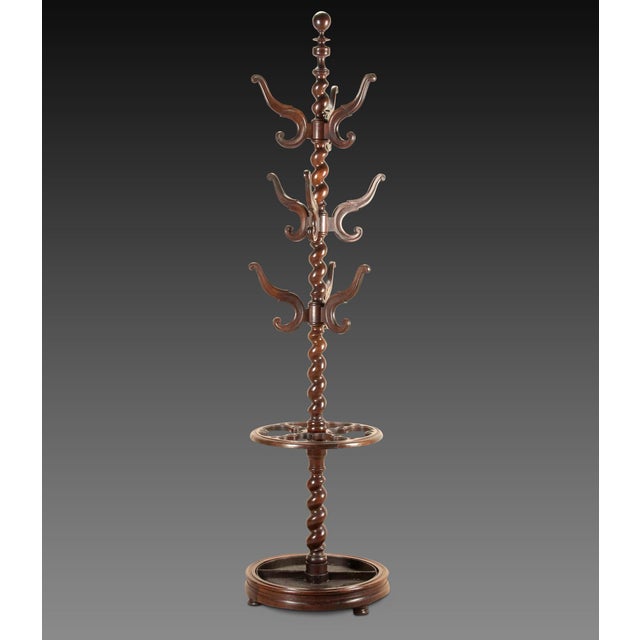 Large 19th Century Carved Hall Stand, 1830s For Sale - Image 12 of 12