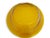 Glass Chinese Amber Yellow Clear Peking Glass Large Rimmed Bowl For Sale - Image 7 of 8