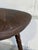 1970s Three-Leg Brown Leather Ottoman Footstool Danish Mid-Century Modern 1970s For Sale - Image 5 of 8
