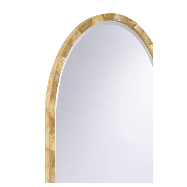 The Pearl Mirror features a graceful arched silhouette, creating a soft, sophisticated look that complements a variety of...