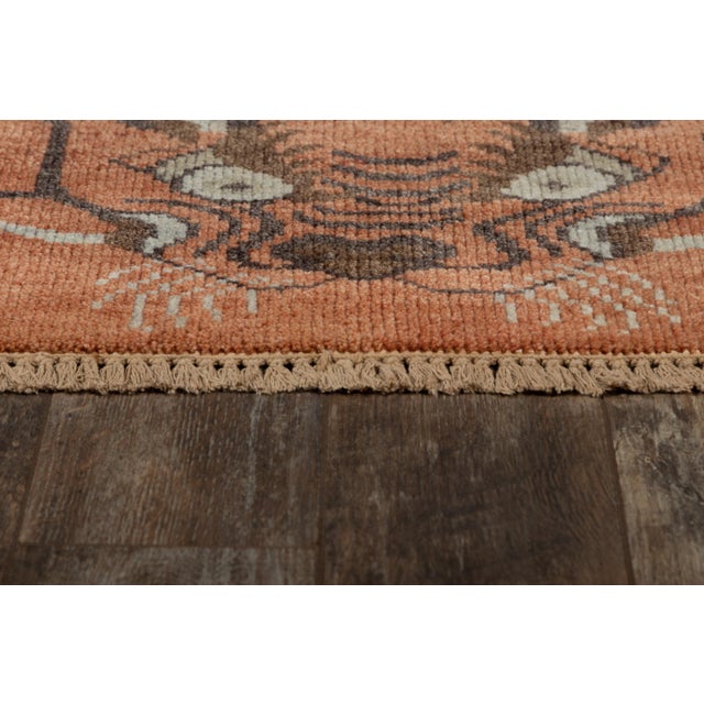 Modern Lemieux Et Cie Kouang Tiala Rust 2'3" X 8' Runner For Sale - Image 3 of 7
