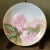 Bavarian Wall Art Hand Painted Plate Features Cabbage Roses For Sale - Image 10 of 10