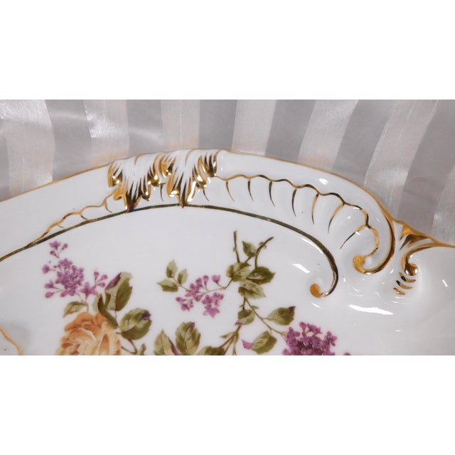 1900s Carl Tielsch Ct Atwasser Serving Bowl For Sale - Image 4 of 5