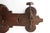 Brown Victorian Oak Wall Coat Rack with Cast Iron, 1890s For Sale - Image 8 of 16