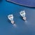 Natural Aquamarine Diamond Earrings 14k Gold 3.07 TCW Certified For Sale - Image 10 of 12