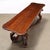 Brown Desk in Poplar and Walnut For Sale - Image 8 of 10