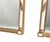 Hollywood Regency Antique Painted and Gilded Pier Mirrors, 1820, Set of 2 For Sale - Image 3 of 15