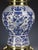 Victorian Belgian Blue and White Faience Oil Lamp, 1880 For Sale - Image 6 of 14