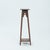 Art Nouveau Oak Plant Stand Pedestal with Intricate Woodwork, 1920s For Sale - Image 3 of 6