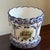 Rustic European Mid-20th Century RCCL Portugal Ceramic Cachepot & Saucer For Sale - Image 3 of 12
