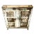 Rustic Antique Pine Pie Safe/ Cupboard With Twelve Punched Tin Side Panels For Sale