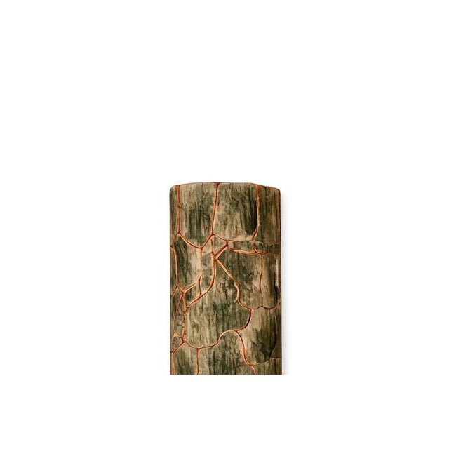 Contemporary Ecorce Wall Light in Ceramic and Copper by Popus Editions For Sale - Image 3 of 5