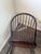 Wood Collection of Three Painted 19Thc Philadelphia Windsor Chairs -3 For Sale - Image 7 of 11