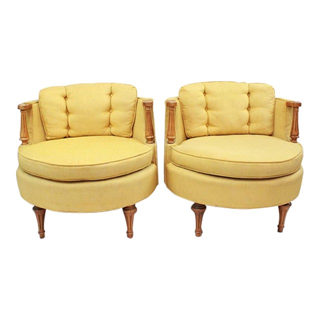 Mid Century Chair Set by Karpen For Sale