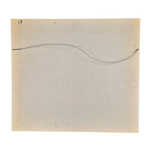 Mid-century abstract work on paper by Dolf Breetvelt — a dynamic mixed-technique composition circa 1950, signed with the...