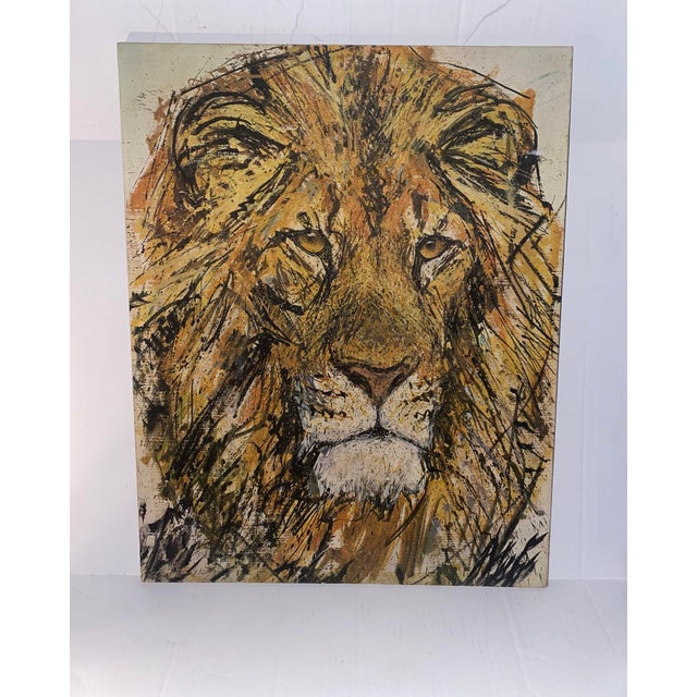 Fritz Rudolf Hug (1921-1989) was a Swiss artist known for his expressive depictions of animals, particularly lions. His...